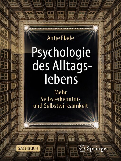 Title details for Psychologie des Alltagslebens by Antje Flade - Available